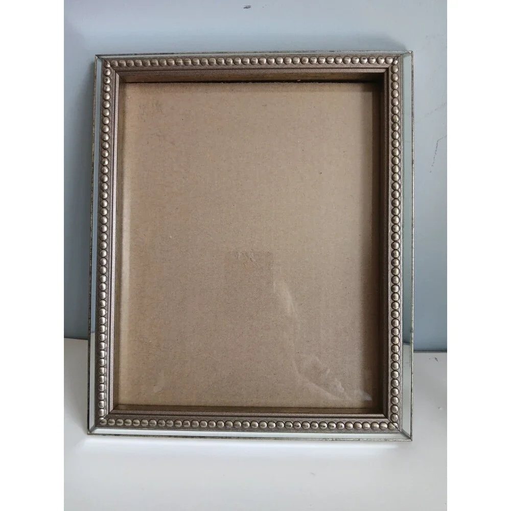 Mirror Picture Frame Mirror Trim Photo Picture Frame Light Gold